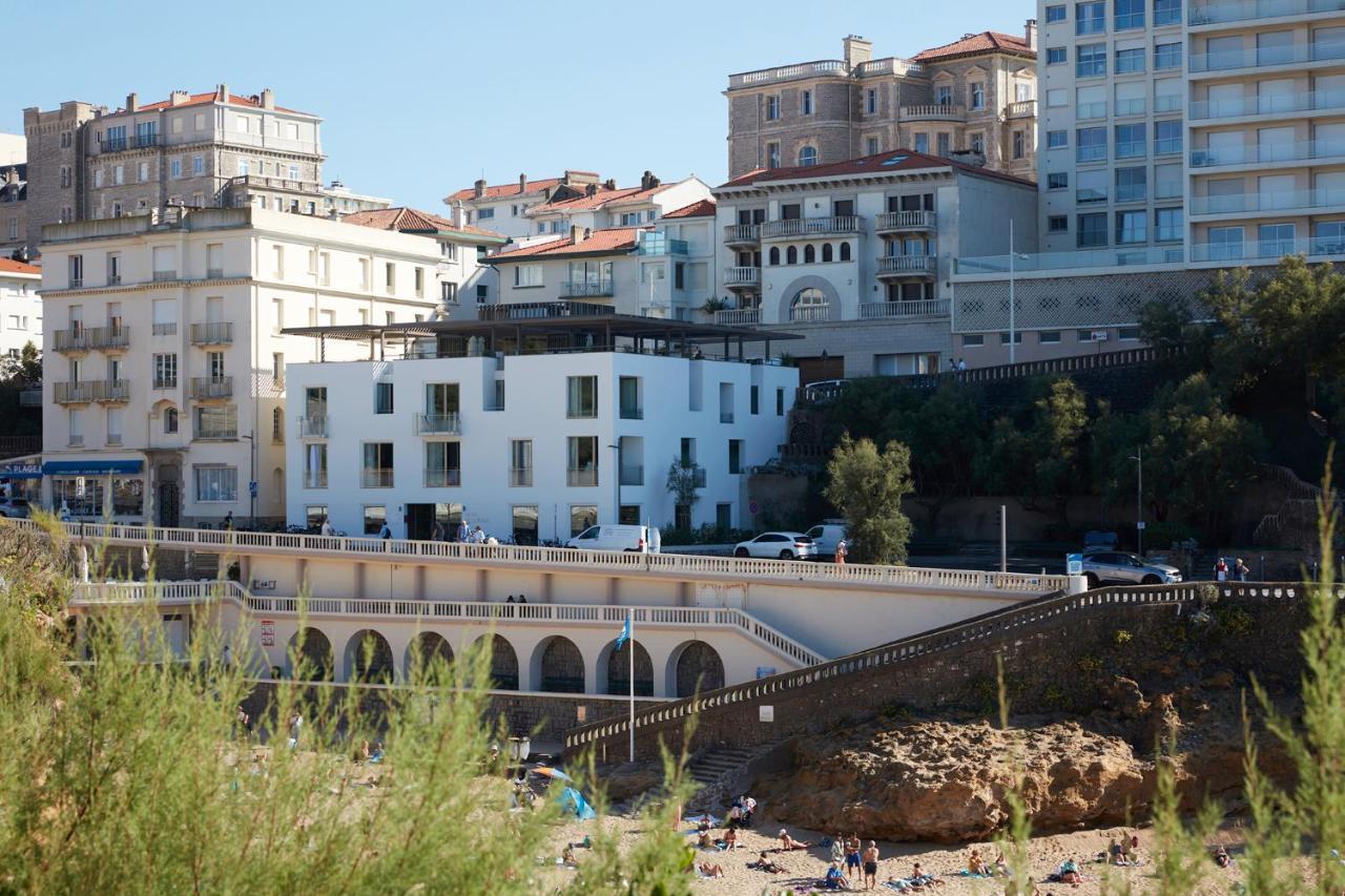 Hotel De La Plage ビアリッツ エクステリア 写真