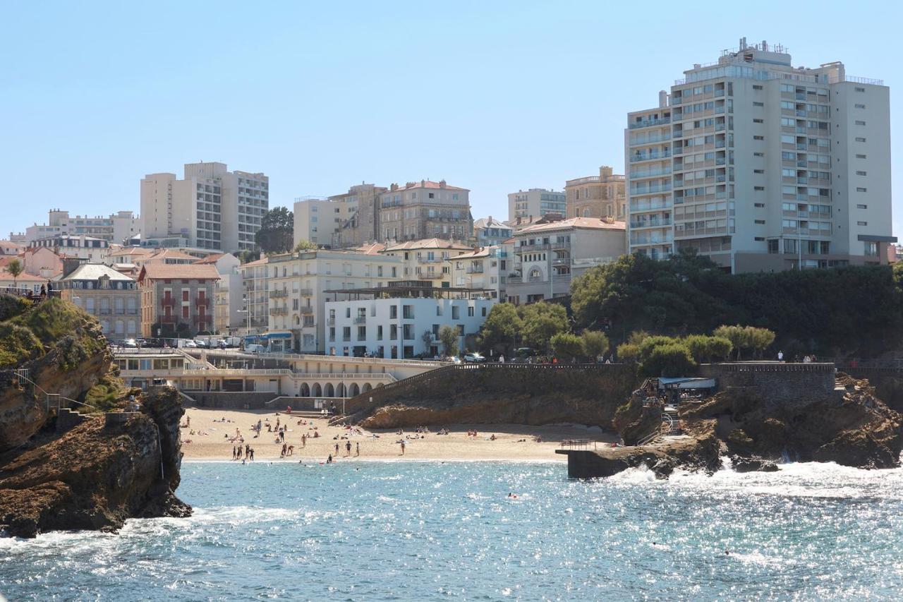 Hotel De La Plage ビアリッツ エクステリア 写真