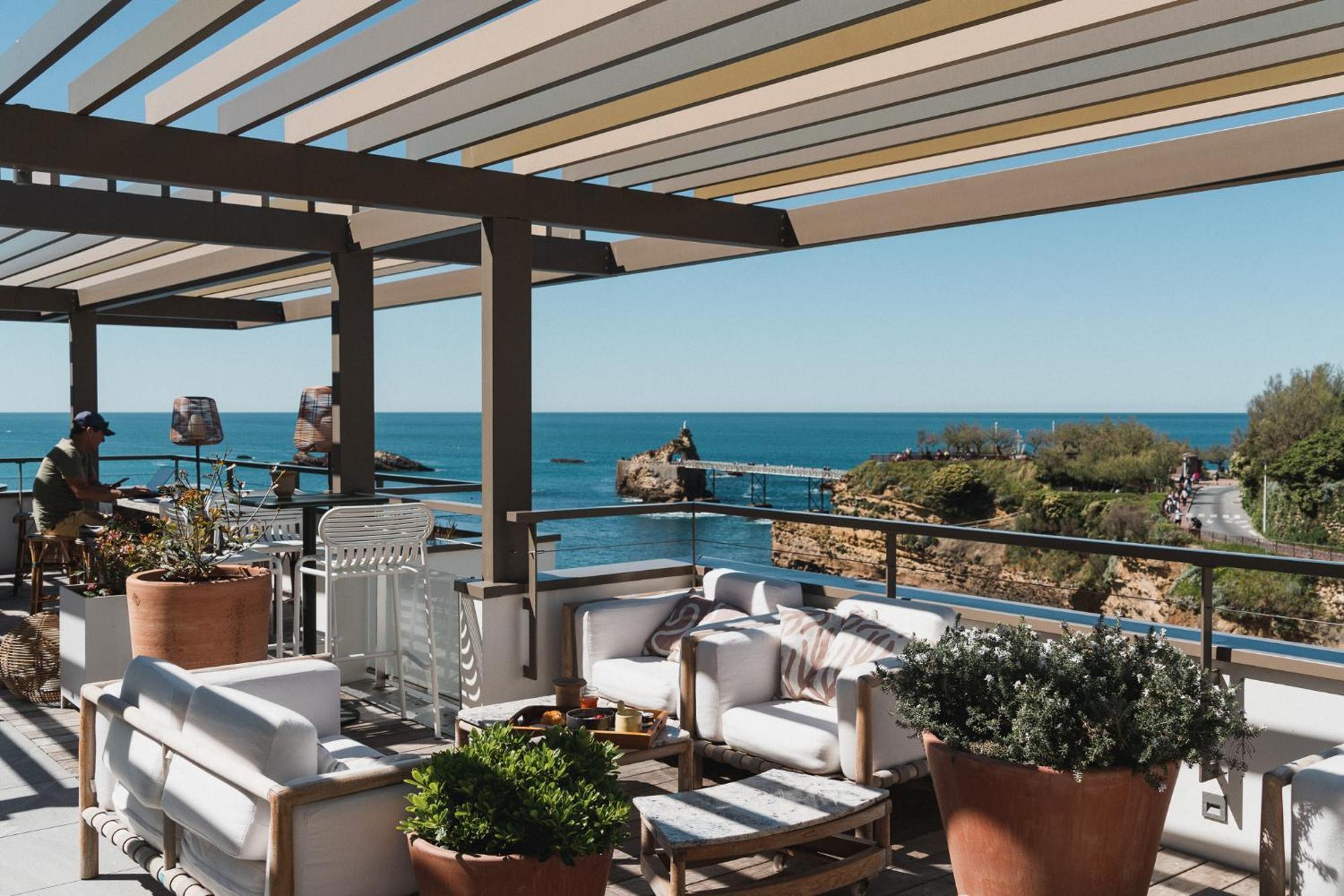 Hotel De La Plage ビアリッツ エクステリア 写真