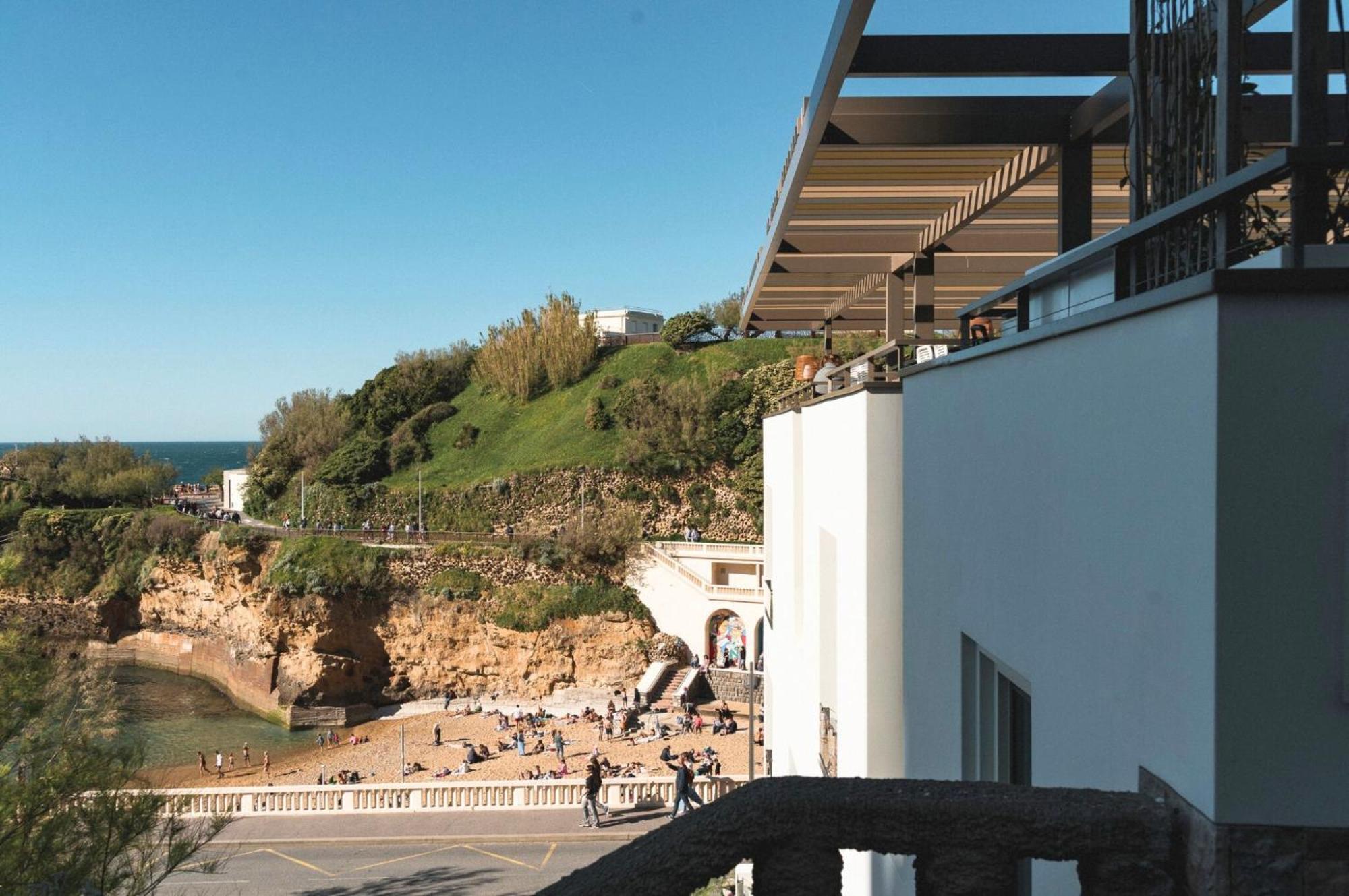 Hotel De La Plage ビアリッツ エクステリア 写真