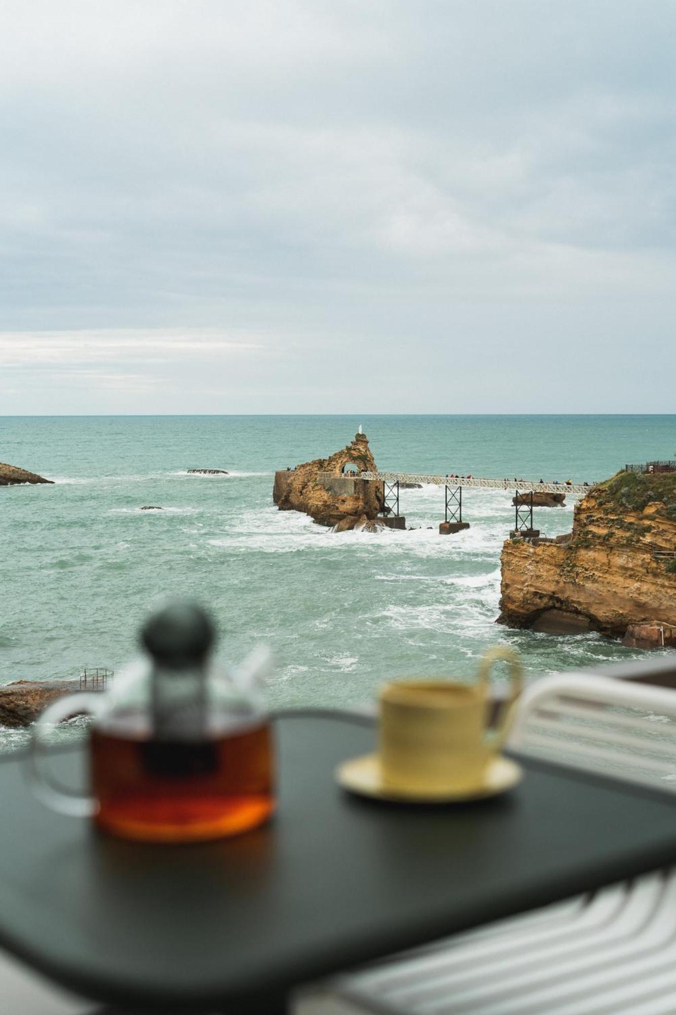 Hotel De La Plage ビアリッツ エクステリア 写真