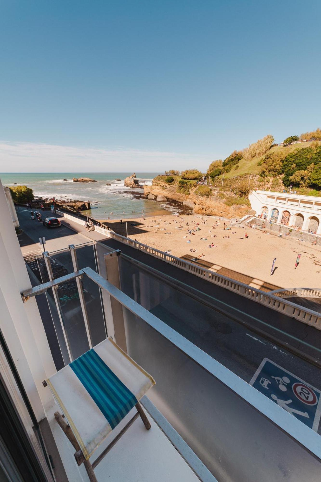 Hotel De La Plage ビアリッツ エクステリア 写真