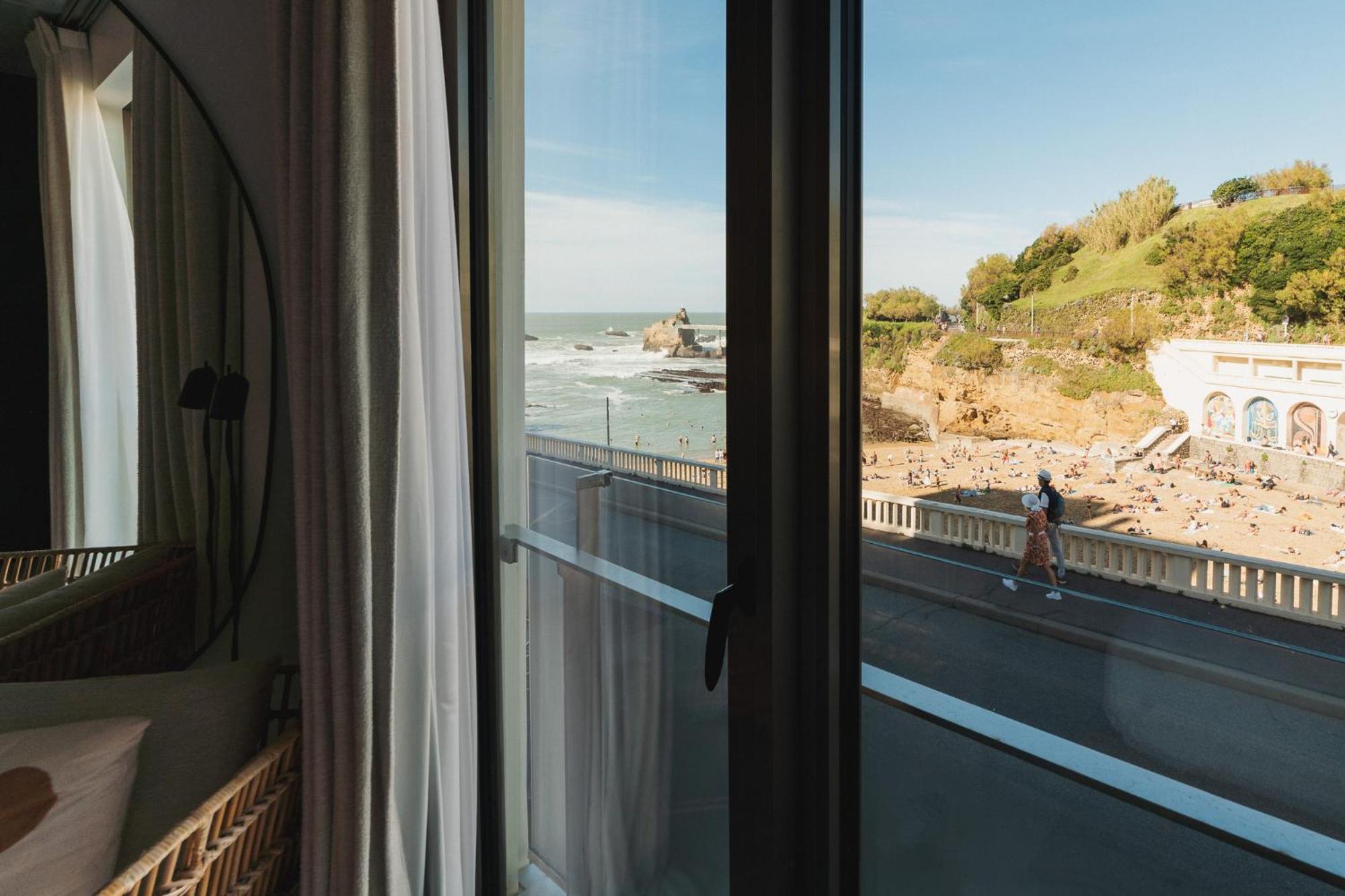 Hotel De La Plage ビアリッツ エクステリア 写真